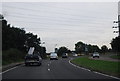 A132, near the end of the dual carriageway in SS13 1SS