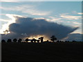 Cumulonimbus At Dusk in TD11 3HX