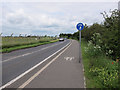 Cycleway along A1101 in IP28 7SG