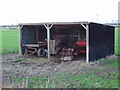 Farm Machinery in a Shed, between Newland and Little Airmyn, North Yorkshire in DN14 8JT