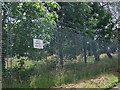 Perimeter fence, Bramcote Barracks in CV11 6QL