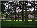 Housing at Bramcote Barracks seen from Bazzard Road in CV11 6QL