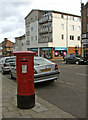 Winchmore Hill Road Southgate, N14,  with Edward VIII Pillar Box in N14 4QG
