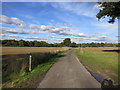 Exit road from Pope's Oak Farm in RH13 8JP