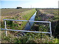 Drainage ditch seen from Seaholme Road in LN12 2YB