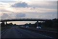 Footbridge over the A14 in PE28 4AB