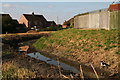 Dreams of fishes past: footpath by the Monks' Dyke in LN11 8DW