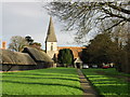 Ickham church and village green. in CT3 1RH