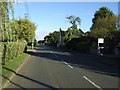 Road heading east out of Maxey in PE6 9EP