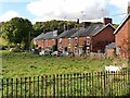 Row of terraced cottages in SP11 6BU