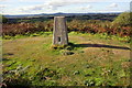 Trig point on Shipton Hill in DT6 4PA