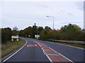 A422 Newport Road, Little End entering Chicheley in MK16 9NQ