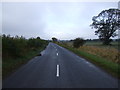 Minor road heading west owards Netherwitton in NE61 4NJ