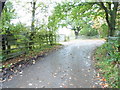 Private road to Barwell Court Farm by the A3, Claygate in KT10 0LQ