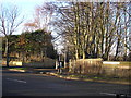 Entrance to the Roseburn Path at Ravelston Dykes in EH12 6HY