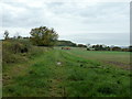 Farm buildings on the footpath to Torberry Hill in GU31 5BG