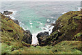 Cove between New Cliff and Pendeen Cliff in TR19 7DZ