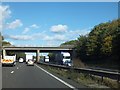 Tamworth Road (A51) bridge over M42 in B78 2PF