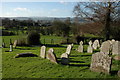 View from Norton Canon churchyard in HR4 7BQ