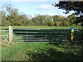 Field entrance near Haunton Hall in B79 9HL