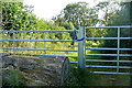 Gate near Workman Farm in OX7 6HS