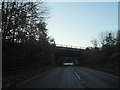 The A10 going over Stanstead Road in SG13 7NZ