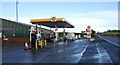 Service station on the A69 in Nether Denton