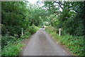 Tilden Lane crosses a small stream in TN12 9AX