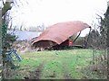 Collapsed barn in GL10 3XP