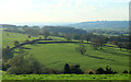 2012 : West from the tops of Portway Hill and Crow's Hill in BA4 6BW