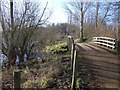 Footpath & Bridge in Harrold Odell Country Park in MK43 7AP