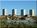 Tower blocks, Ponders End in N9 8AH