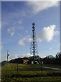 Dean Hill radio mast in SP5 2QX