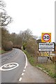Entering Spetisbury in DT11 9ED