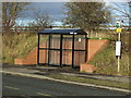 Bus shelter on the B6291 in DH6 4JP