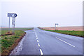 Road junction near Redford in Arbroath West, Letham and Friockheim Ward