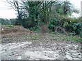 Track to Chalky Road in DT2 8PN