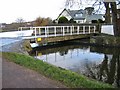 Swing bridge over Lancaster Canal in LA2 6JD
