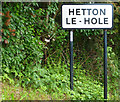 Hetton-Le-Hole Sign, Moorsley Road in DH5 9QG