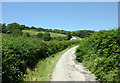 Lane and farmland south-west of Bwlch-Llan, Ceredigion in SA48 8QF
