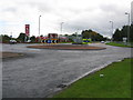 Roundabout on the Queensway (A726), East Kilbride in G75 8LW
