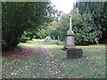 Cemetery at Steeple Bumpstead, Essex. in CB9 7EA