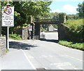 Bethlehem Road railway bridge, Ffairfach in SA19 6US