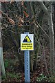 Footpath Warning Sign in CM11 1JT