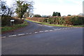 Junction of Swanton Lane and the road to Bilsington in TN25 7JS