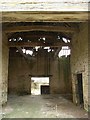 Interior of derelict barn 1 in OX18 4UH