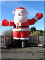 Giant Santa, Wyevale Garden Centre in BN27 3RH