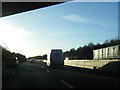 M5 southbound at Upton Lane bridge in GL4 5JU