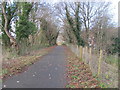 Taff Trail/Celtic Trail entering Rhydyfelin in CF37 5DH