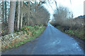 Minor road near Mains of Hallyburton in PH13 9JR